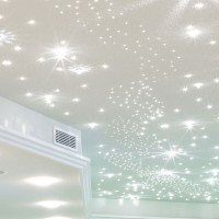 Звездное небо для паровой Cariitti VPL30T Crystal Star хром, 100 + 18 волокон, белое мерцание